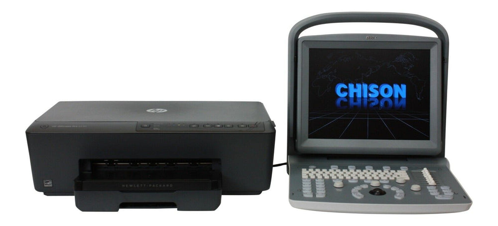 
                  
                    Chison ECO1 Portable Ultrasound Machine With Probe, Trolley, & Printer Included
                  
                