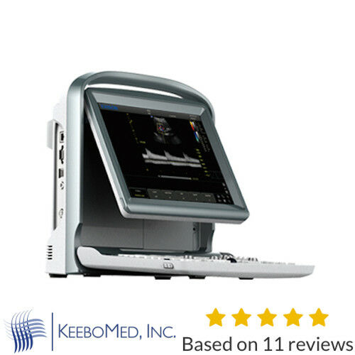 Color Doppler Chison Ultrasound & Linear Probe, Trolley, Battery, PW Vascular