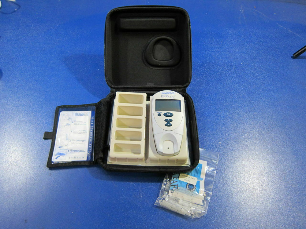 Hemosense INRatio PT Monitoring System with Case