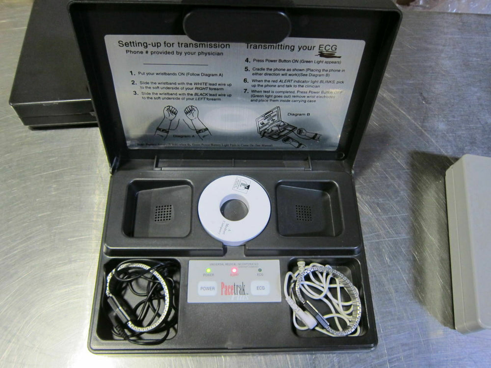 Mednet Pacetrak Plus Portable ECG In Case