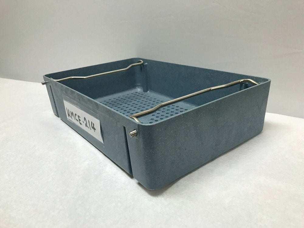 
                  
                    Blue SS Sterilization Tray (L:14"; H: 3.25"; W: 9.25")  | KMCE-214
                  
                