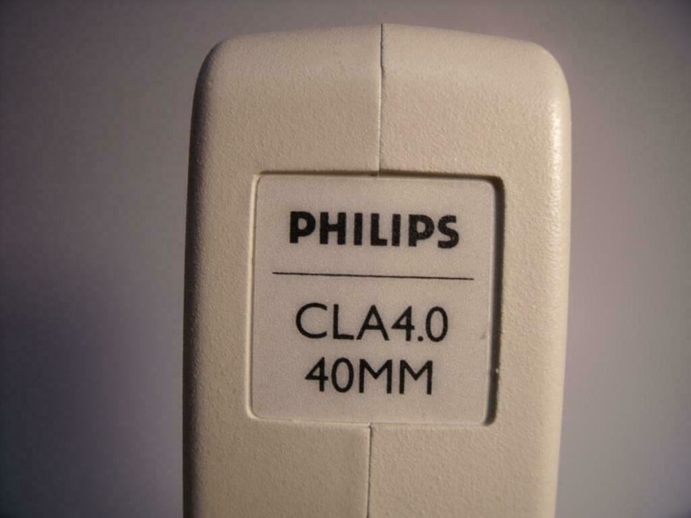 
                  
                    Philips CLA4.0 Ultrasound Transducer Probe 40mm (PMD-13)
                  
                