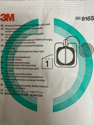 
                  
                    3M Universal Electrosurgical Pad: Split with Cord 9165 | CEDESP-132
                  
                