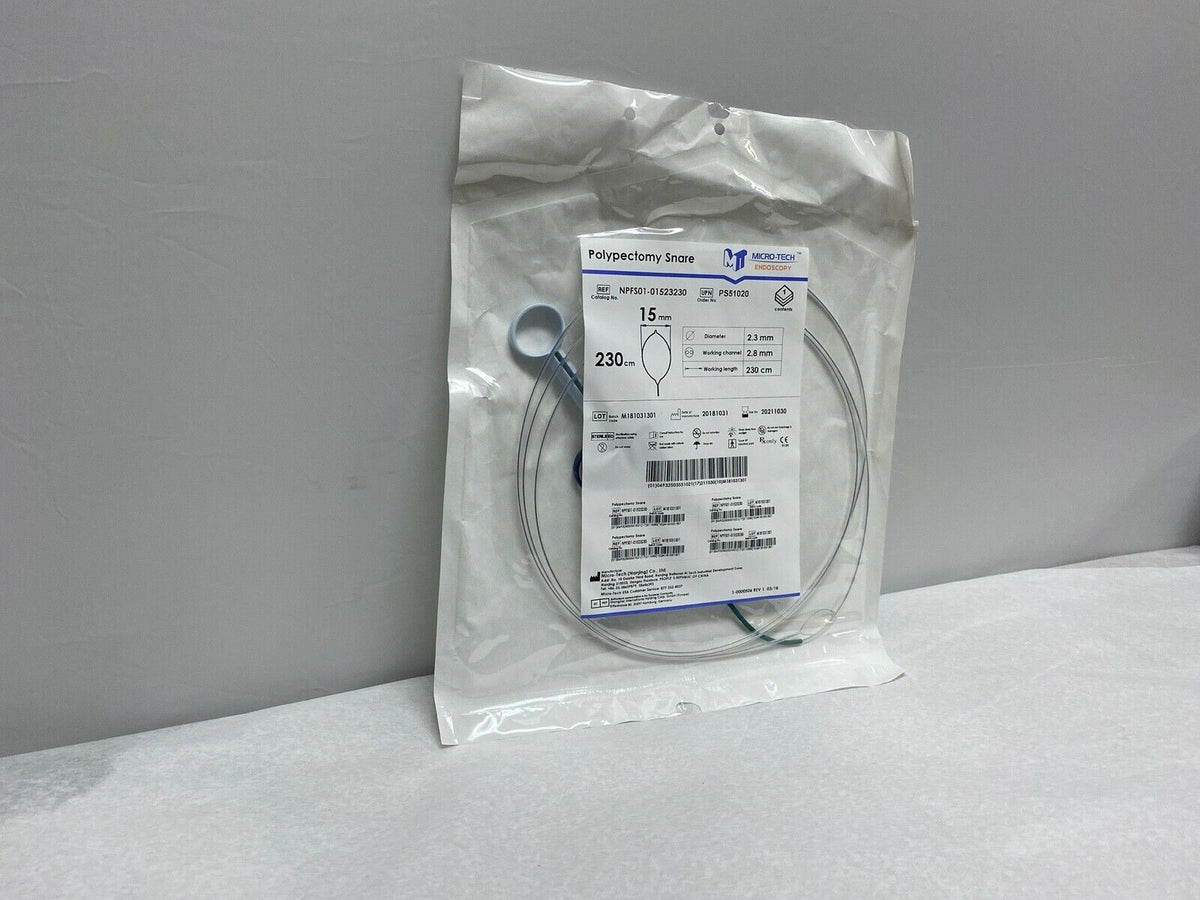 Micro-Tech Endoscopy Polypectomy Snare 15mm NPFS01-01523230 | CEDESP-1 ...