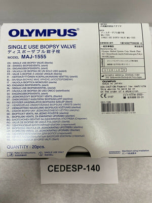 
                  
                    Olympus Single Use Biopsy Valve MAJ-1555 | CEDESP-140
                  
                