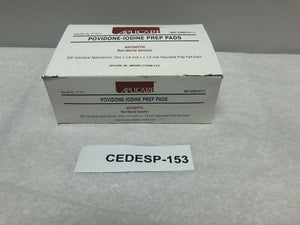 
                  
                    Aplicare Povidone Prep Pads (Box of 200)  | CEDESP-153
                  
                