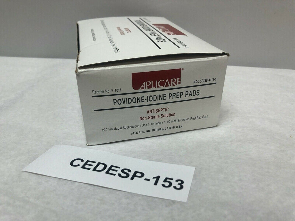 
                  
                    Aplicare Povidone Prep Pads (Box of 200)  | CEDESP-153
                  
                
