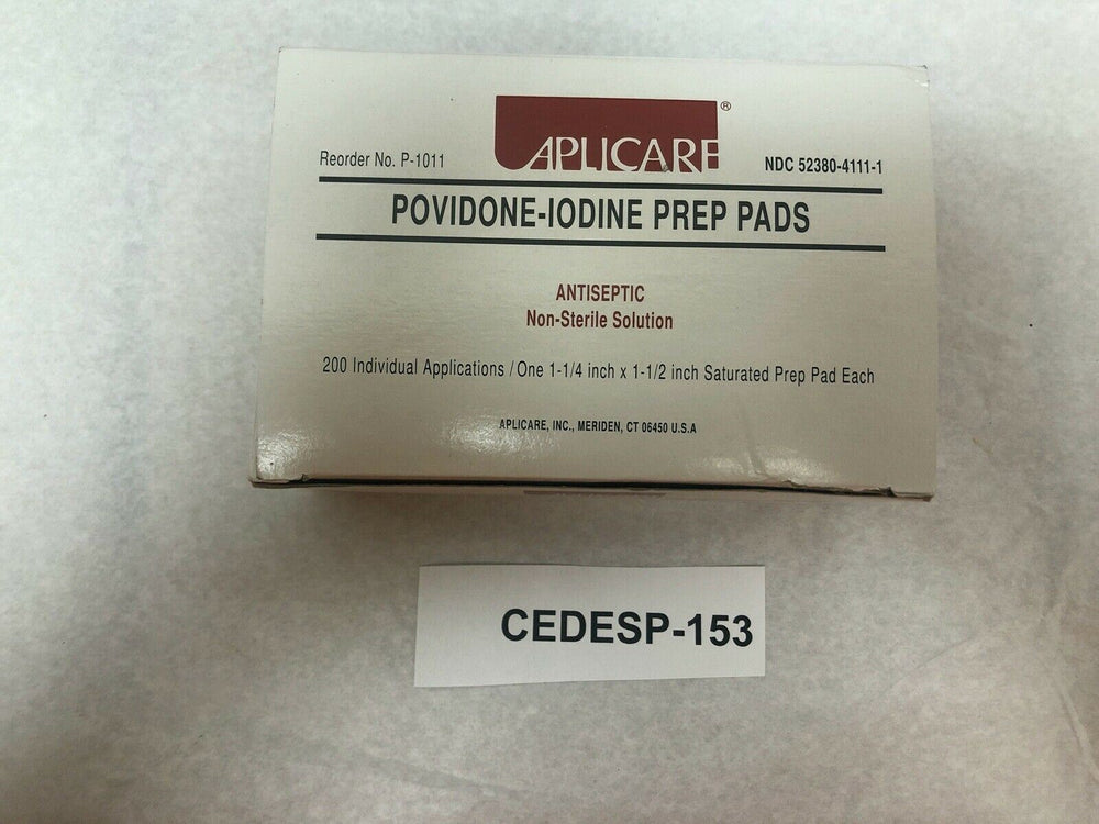 
                  
                    Aplicare Povidone Prep Pads (Box of 200)  | CEDESP-153
                  
                
