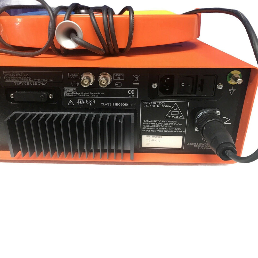 
                  
                    Energy Waveform Generator Gyrus ACMI G400 Workstation with Foot Petal | KMCE-348
                  
                