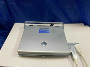 
                  
                    GE Logiq E portable ultrasound with Linear array probe Manufactured 2010
                  
                