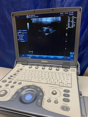 
                  
                    GE LOGIQ E Portable Ultrasound & phased array cardiac probe 6S-RS-Refurbished
                  
                