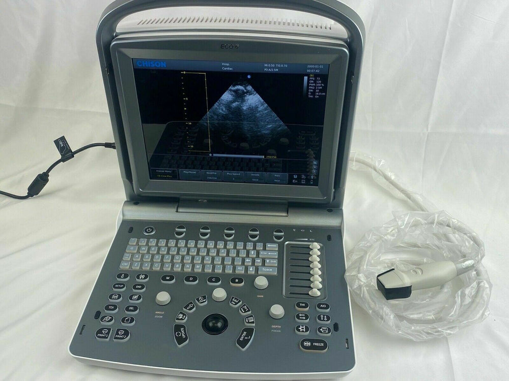 
                  
                    Chison ECO6 Portable  Color doppler Ultrasound with CW and phase array probe P3E
                  
                
