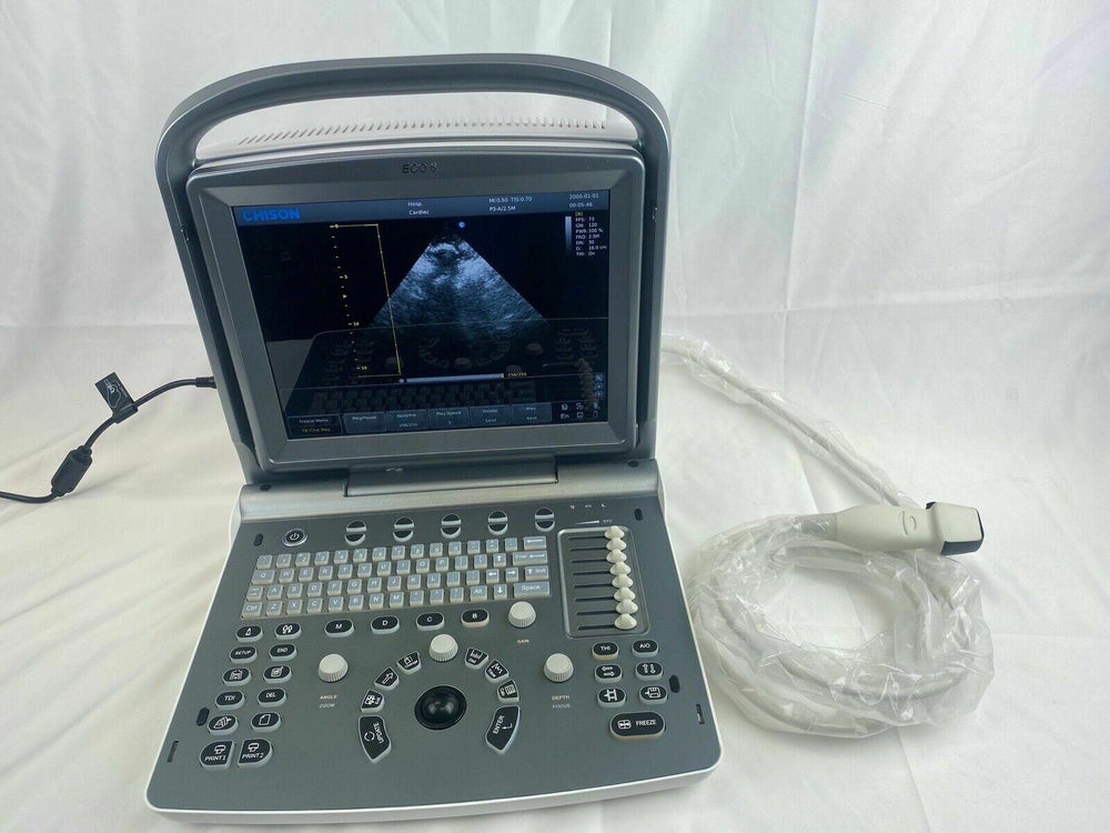 
                  
                    Chison ECO6 Portable  Color doppler Ultrasound with CW and phase array probe P3E
                  
                