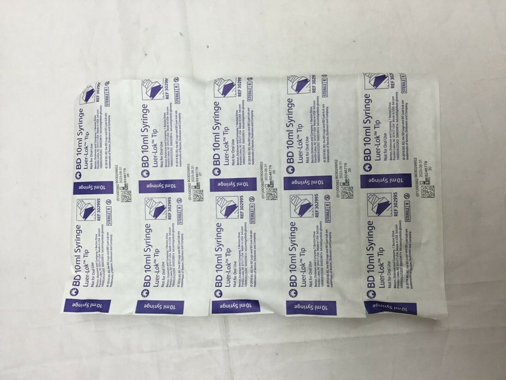 BD 10ml syringe Luer-Lok Tip (623KMD)
