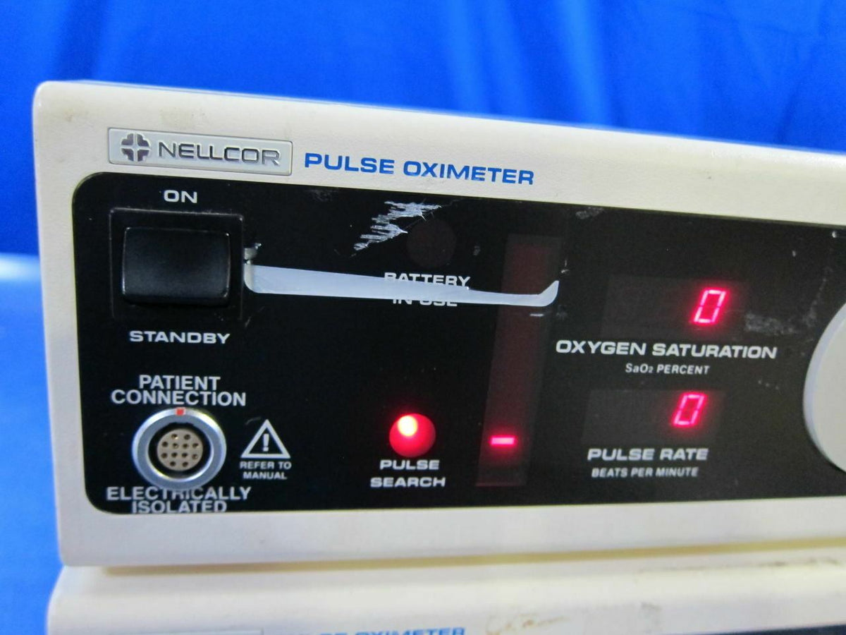 Nellcor Pulse Oximeter Model N-100C Oxygen Saturation Monitor – KeeboMed