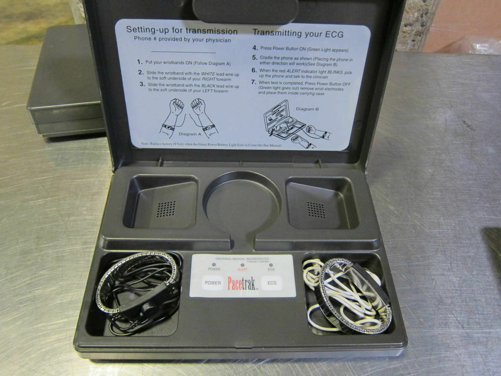 Mednet Pacetrak Plus Portable ECG In Case (Does not power on)