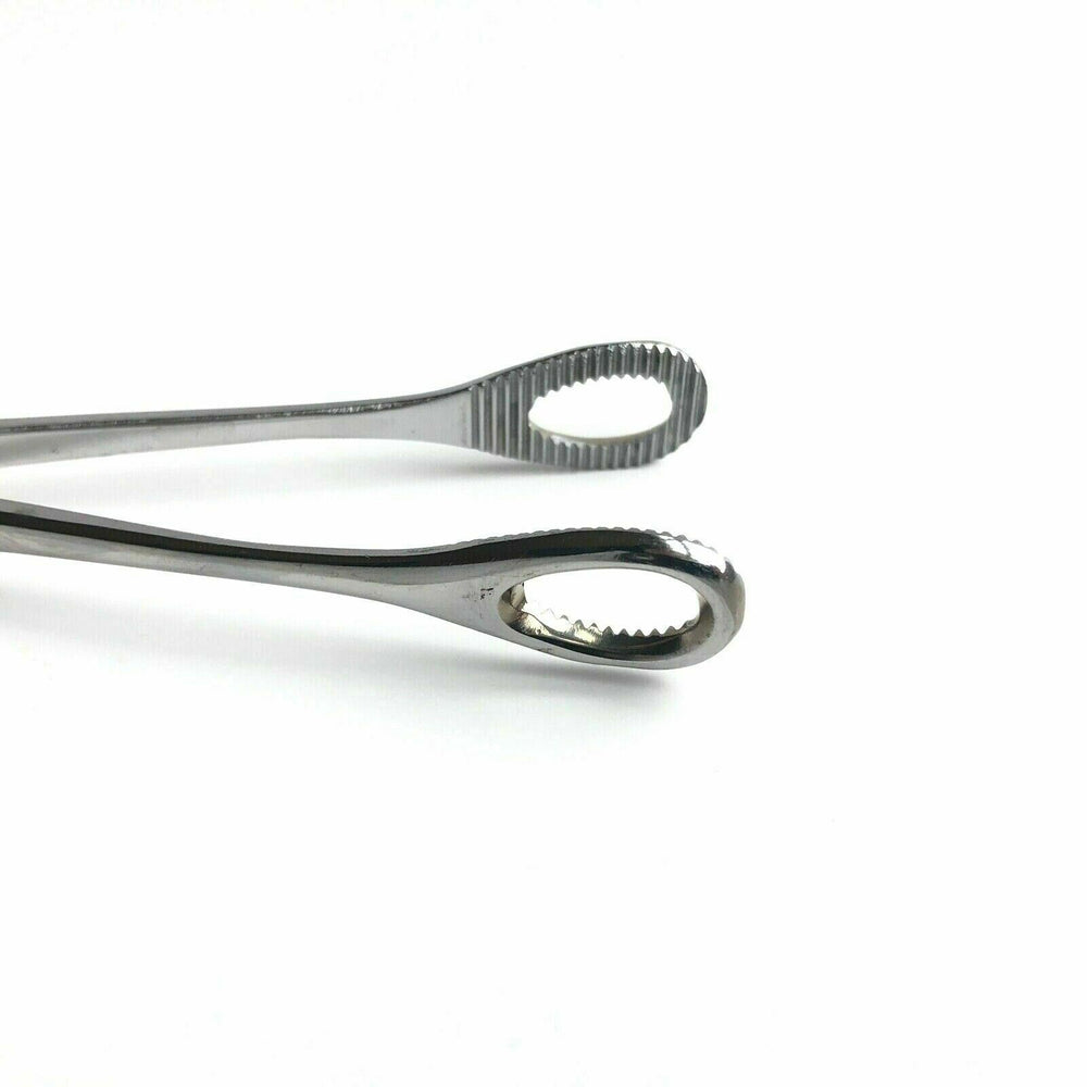 
                  
                    HS8242 Surgical Serrated Loop Sponge Forceps, Straight, 9-3/4" (DMT382)
                  
                