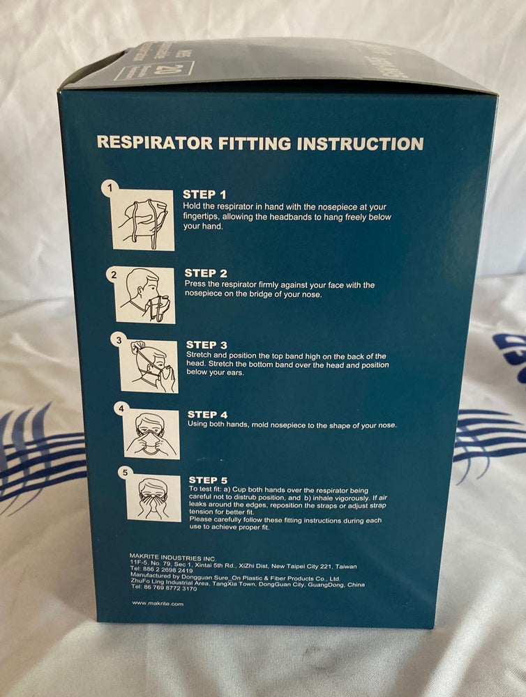 
                  
                    Cartons of Makrite Deposable Respirators Exp 06/23 ( 120 counts )
                  
                