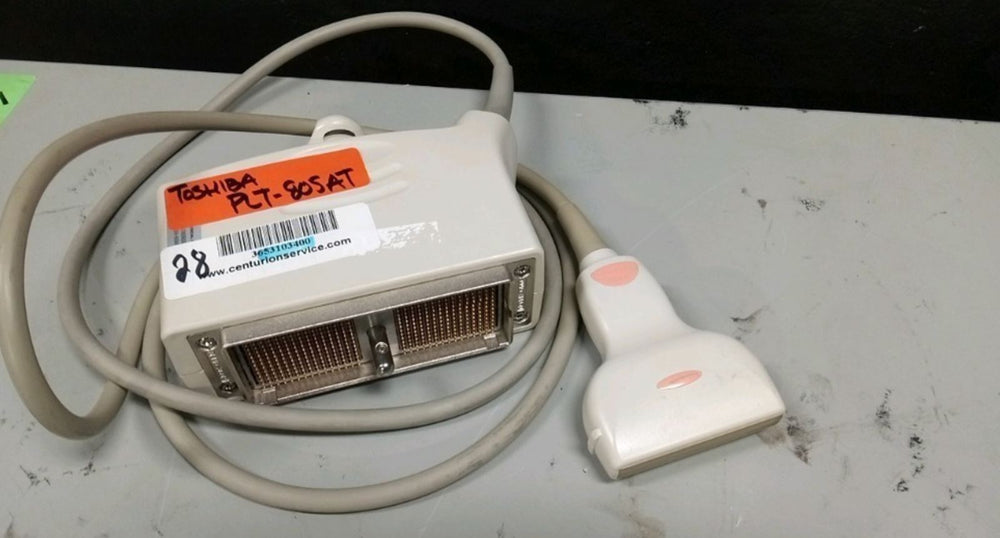 Genuine TOSHIBA PLT-805AT ULTRASOUND PROBE transducer warranty 6 months DOM 2011