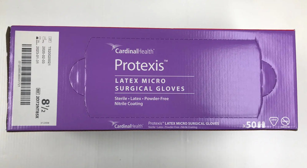 Cardinal Health Protexis 2D72NT85X Latex Micro Surgical Gloves Size 8-1/2 | KeeboMed