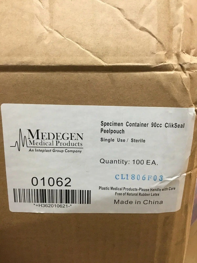 
                  
                    Medegen Medical Products 01062 ClikSeal 3oz Specimen Container 92 Count (245KMD)
                  
                