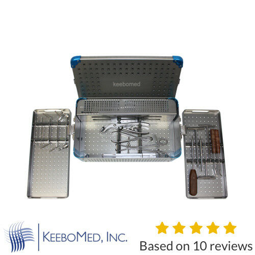 Orthopedic Instruments System Complete 3.5/4.0mm - Screw Rack & Aluminum Case