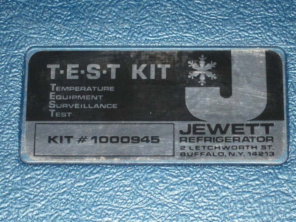 
                  
                    JEWETT 1000945 Temperature Equipment Surveillance Test (28DM)
                  
                
