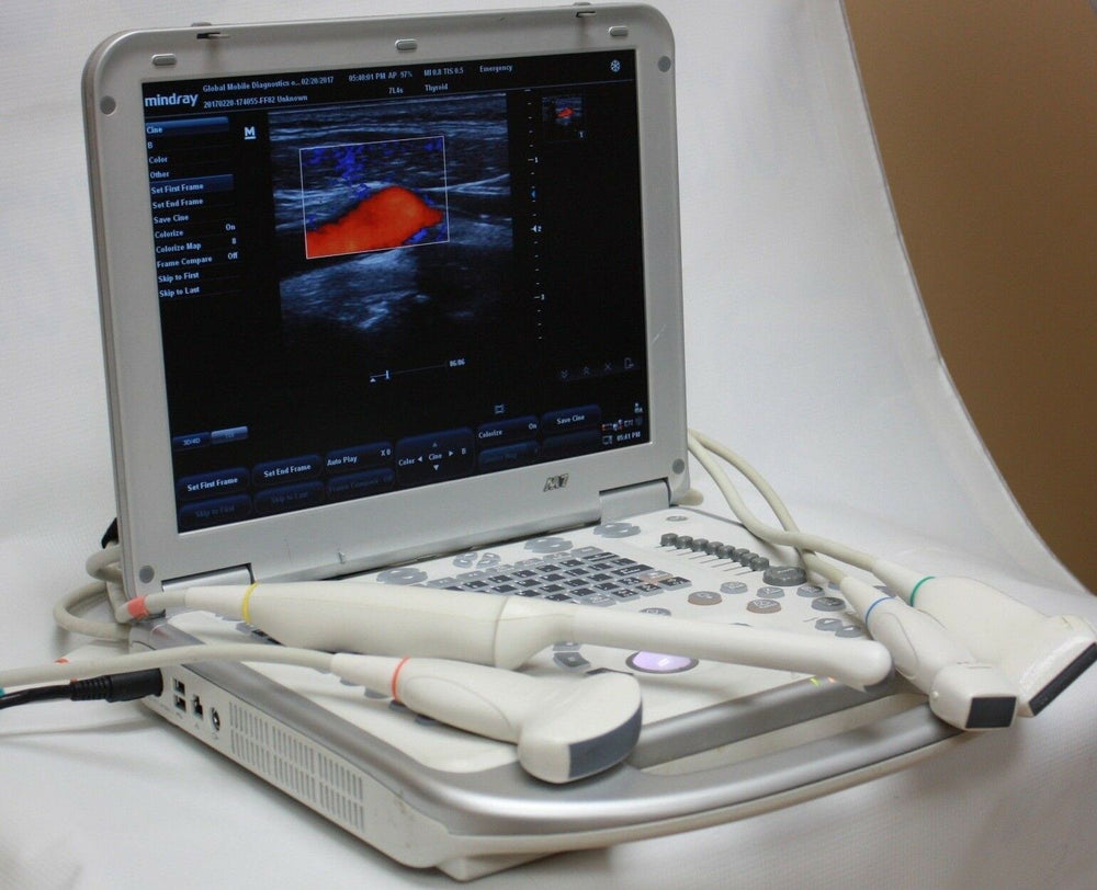 
                  
                    Mindray M7 Color Doppler Ultrasound 2017, 2 Probes, in excellent condition
                  
                