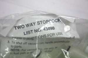 
                  
                    Abbott Laboratories Two-Way Stopcock (409GS)
                  
                