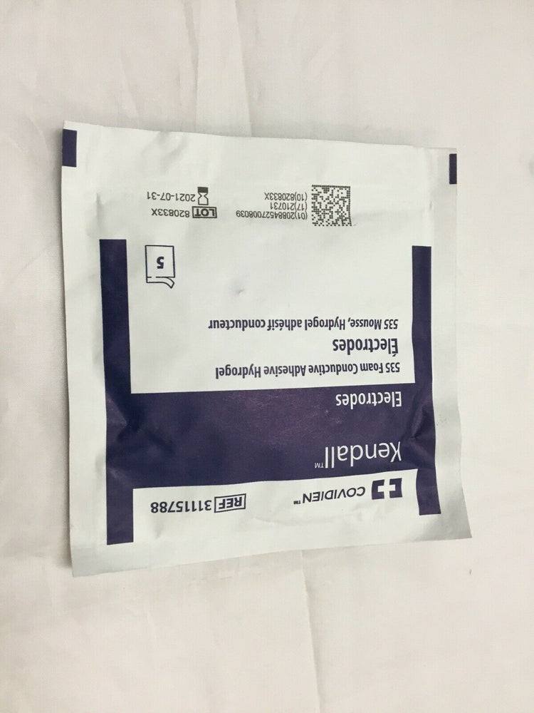 
                  
                    Covidien Kendall Electrodes #31115788 --Lot of 50 (102KMD)
                  
                