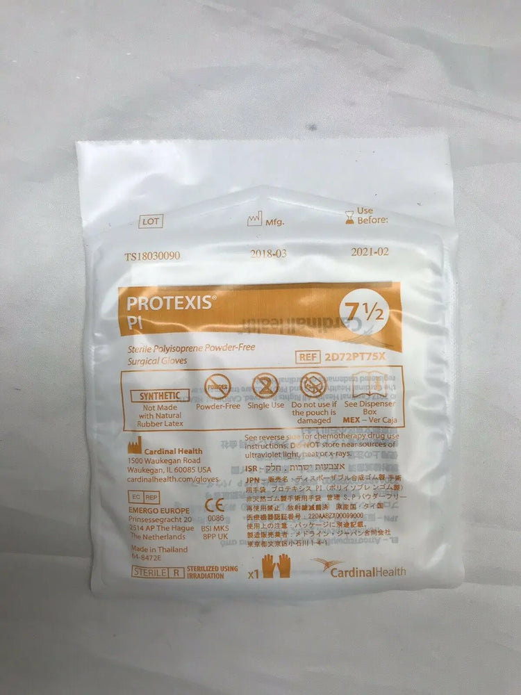 Cardinal Health Protexis PI Surgical Gloves - Size 7 1/2 (423KMD)
