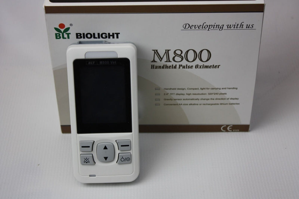 
                  
                    BLT M800VET Handheld Veterinary Pulse Oximeter
                  
                