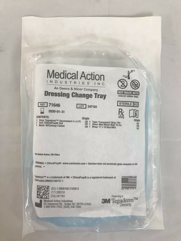 Medical Action Industries Inc. Dressing Change Tray (78KMD)