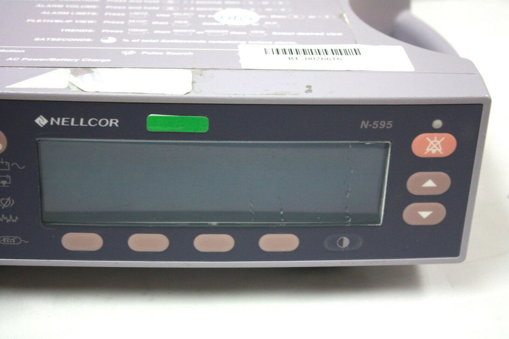 
                  
                    Nellcor N-595 Pulse Oximeter w/ SPO2 Attachment (56RL)
                  
                