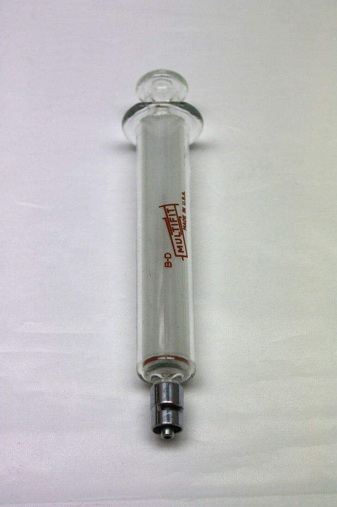 
                  
                    BD Multifit 10CC Glass Syringe with Luer Lock Tip (33GS)
                  
                