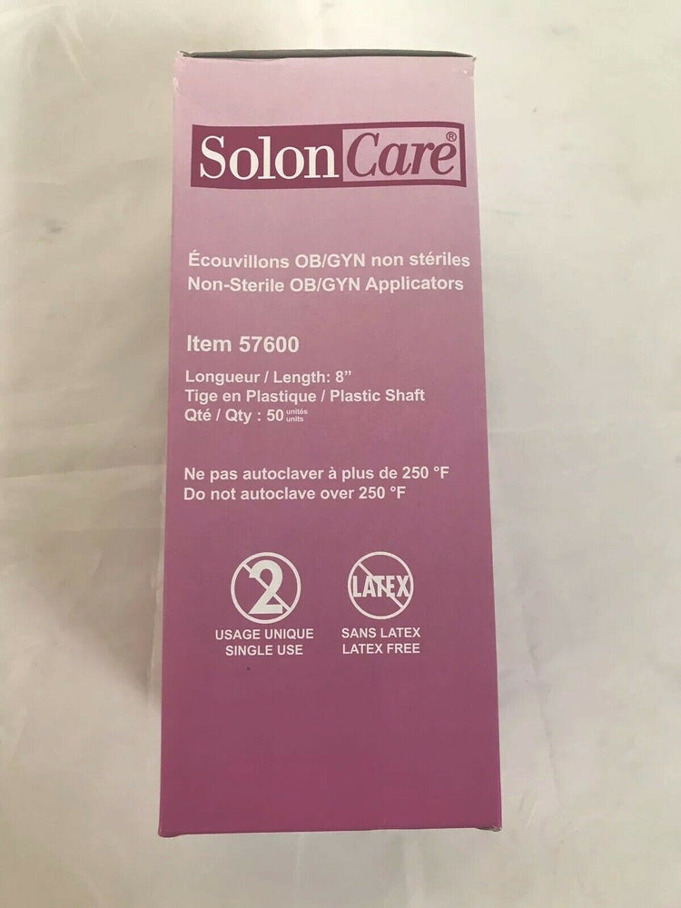 Solon Care Non Sterile OB/GYN Applicators -Lot of 500 (83KMD)
