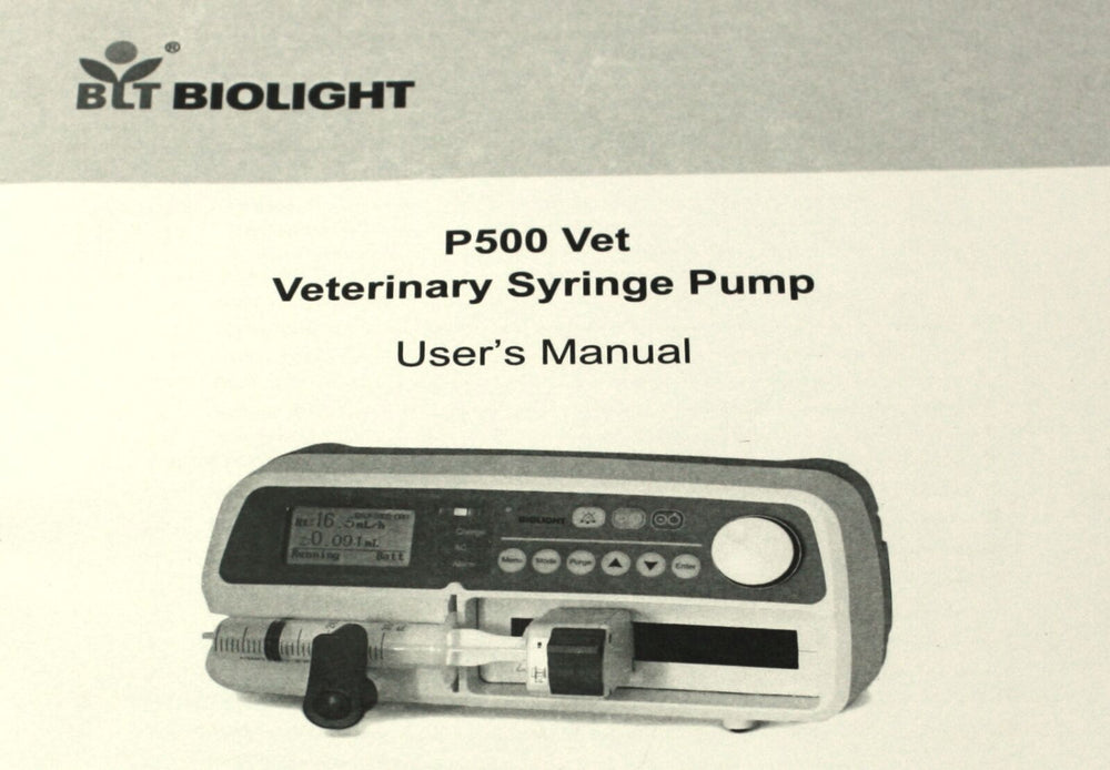 
                  
                    BLT P500VET Veterinary Automatic Syringing Machine
                  
                