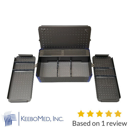 Orthopedic Screws and Instruments Sterilization Case, Box With Rack 3.5/4.0mm