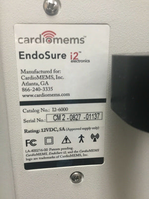 
                  
                    Cardiomems EndoSure i2 With CardioMems Endosure Antenna (30RL)
                  
                