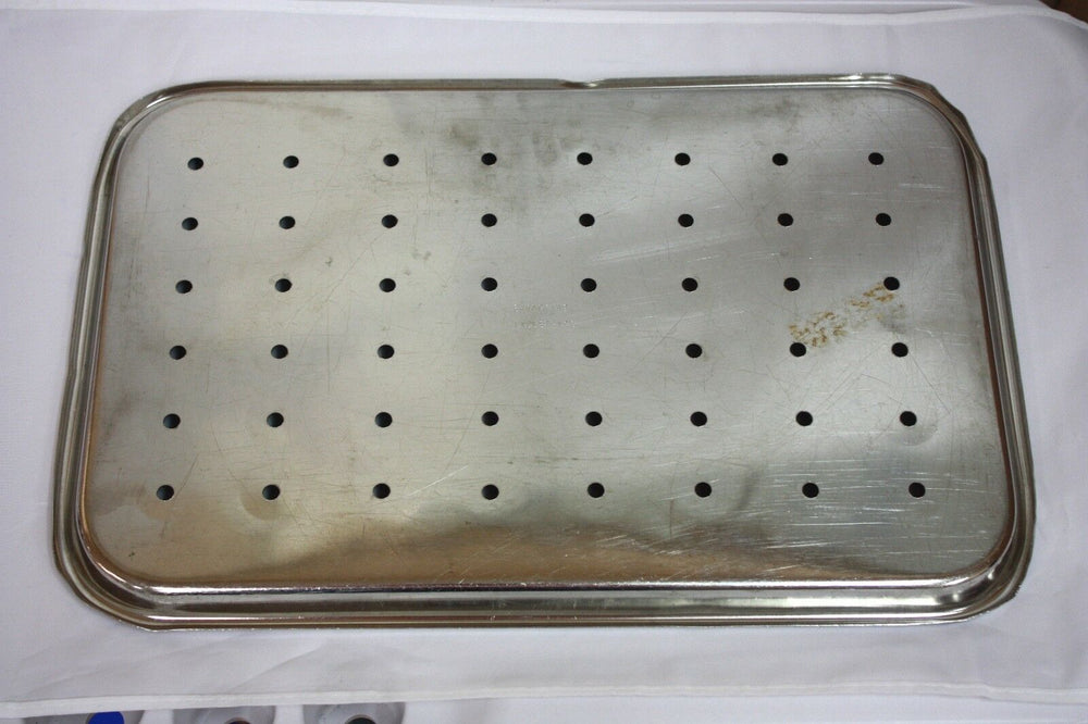 
                  
                    Shampaine Industries Stainless Steel Perforated Tray (297GS)
                  
                