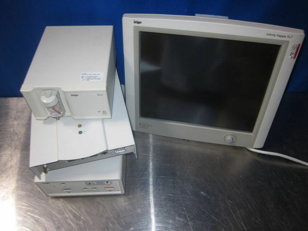 
                  
                    DRAGER Infinity Kappa XLT w/ Vital Signs Engine, Anesthesia Monitor (18DM)
                  
                