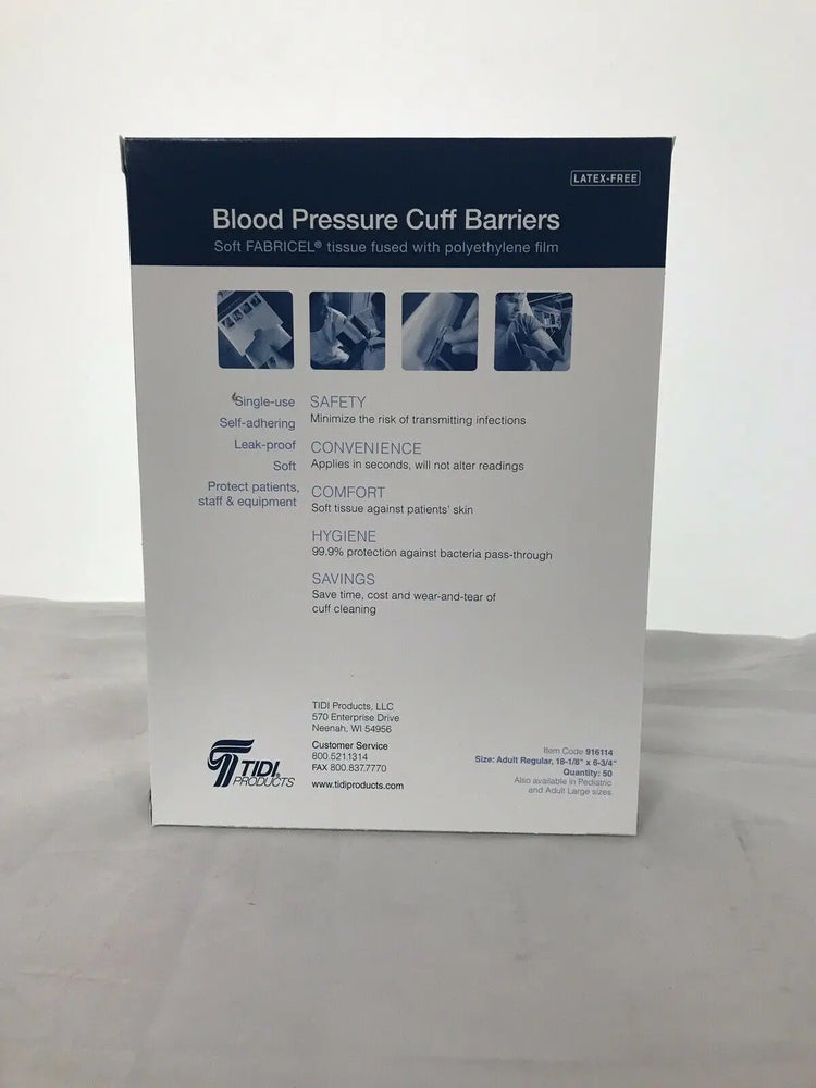 
                  
                    Blood Pressure Cuff Barriers - Latex Free - Case Of 6 (321KMD)
                  
                