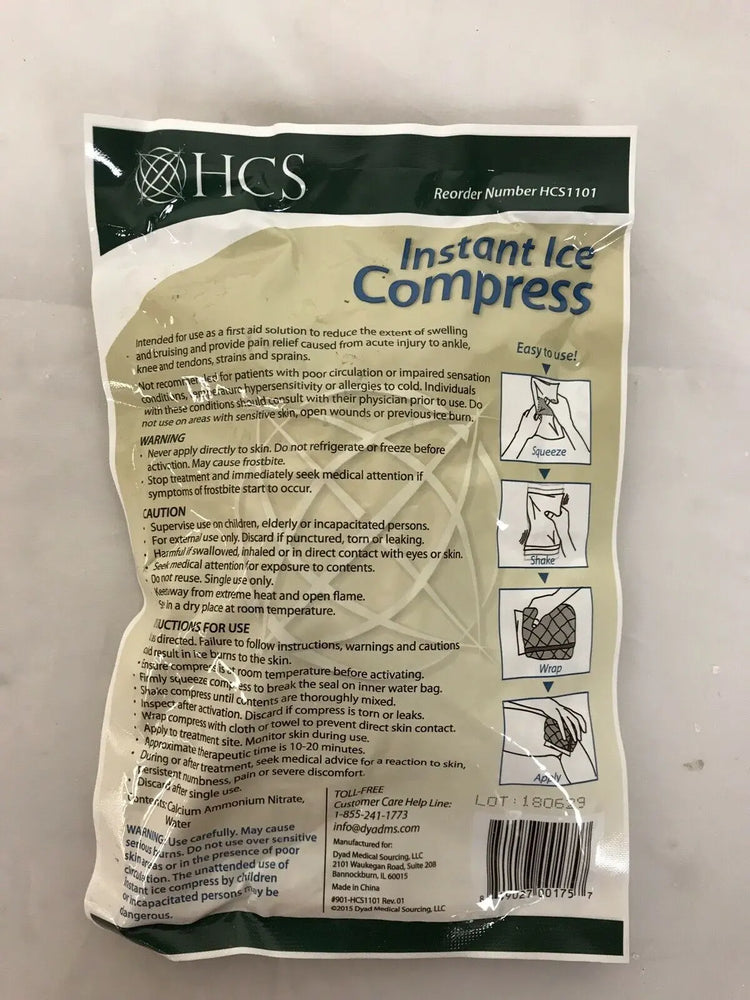
                  
                    Instant Ice Compress - Lot Of 9 (332KMD)
                  
                