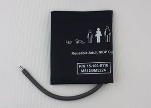 
                  
                    BLT Biolight Latex Free Reusable NIBP Cuff, Size Adult 25-35mm,
                  
                