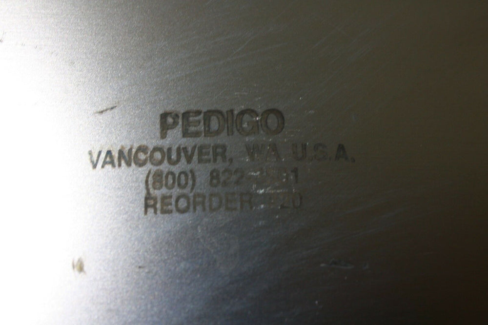 
                  
                    Pedigo #20 Stainless Steel Metal Tray (264GS)
                  
                