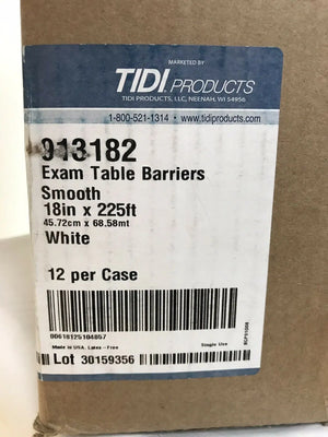 
                  
                    Exam Table Barriers - 18in x 225ft - White - Case of 12 (333KMD)
                  
                