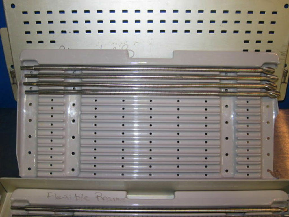 
                  
                    Osteo Richards Multisystems--Various Femoral Flexible Reamers In Tray (51DM)
                  
                