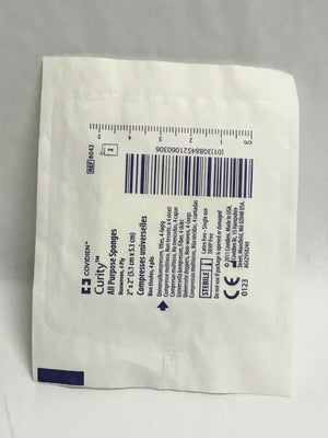
                  
                    Covidien 8042 Curity Non-Woven All-Purpose Sponge--Lot of 100(194KMD)
                  
                