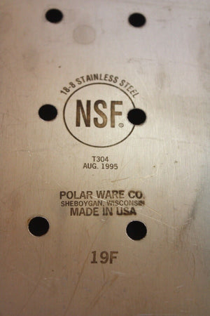 
                  
                    Polar Ware Stainless Steel Perforated Instrument Tray (287GS)
                  
                