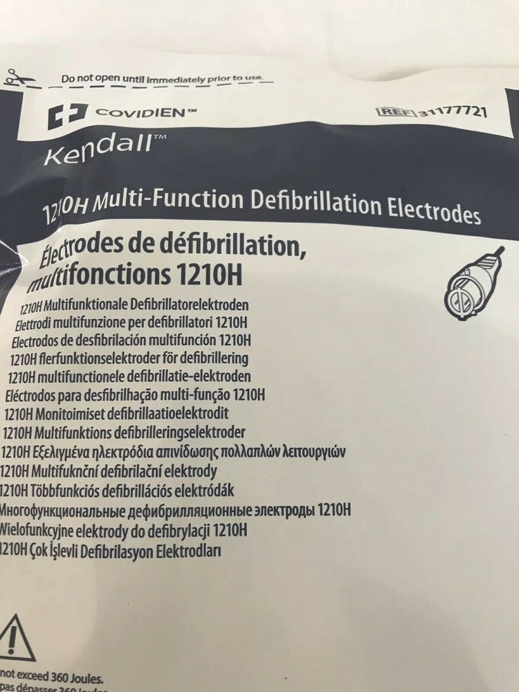 
                  
                    Kendall 1210H Multi-Function Defibrillation Electrodes (80KMD)
                  
                